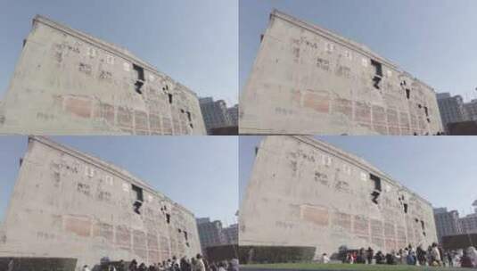 上海四行仓库遗址4K实拍原素材高清在线视频素材下载