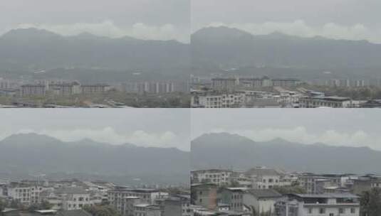 发展建设中的重庆城郊高清在线视频素材下载