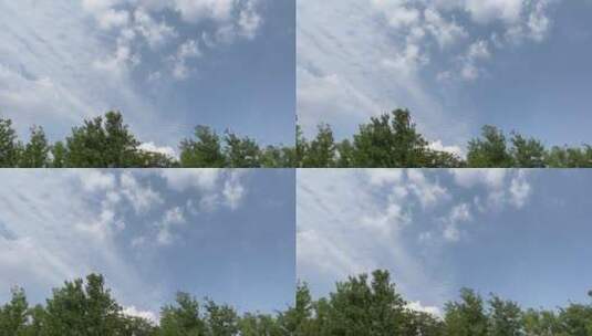 唯美天空云朵高清在线视频素材下载