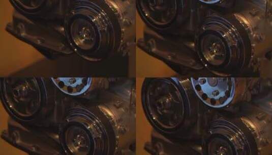 轴承齿轮发动机高清在线视频素材下载