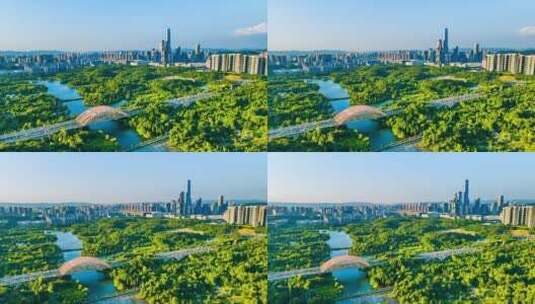 中国城市航拍，美丽的风景无处不在高清在线视频素材下载