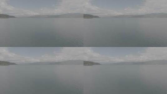 抚仙湖的航拍高清在线视频素材下载
