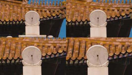北京 故宫 太和殿 日晷 1-A7RM3高清在线视频素材下载
