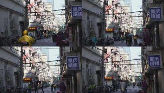 上海老城区高清在线视频素材下载