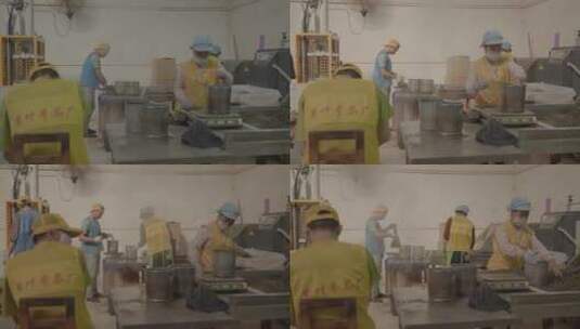 普洱茶 茶厂生产线 茶艺 高清在线视频素材下载