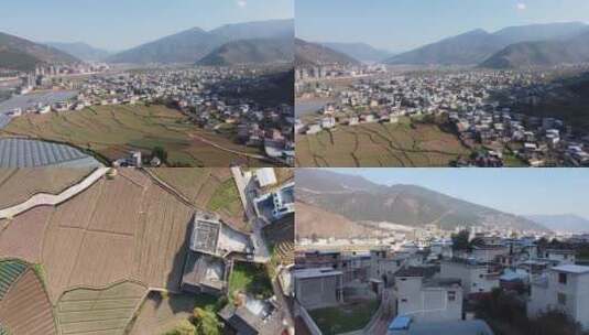 新农村城镇实拍高清在线视频素材下载
