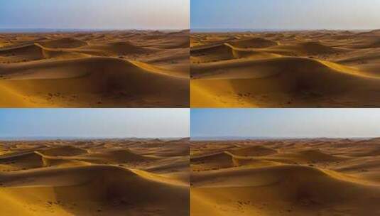 沙漠日出光影延时摄影高清在线视频素材下载