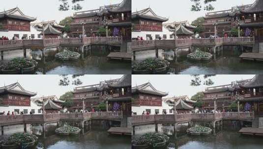 上海豫园高清在线视频素材下载