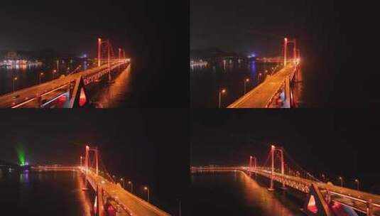 跨海大桥  繁华都市 城市高清在线视频素材下载