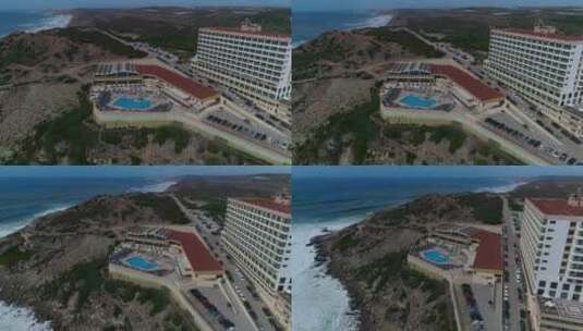 海滩和海边酒店高清在线视频素材下载
