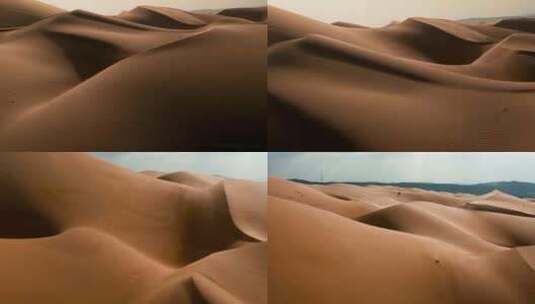 航拍沙漠景观高清在线视频素材下载