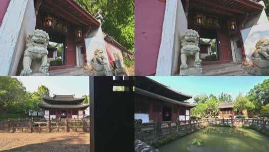 合集-武义延福寺 浙江金华元代寺庙高清在线视频素材下载