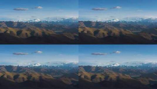 珠穆朗玛峰雪山云海高清在线视频素材下载