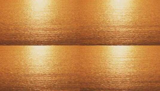 日出时分波光粼粼的金色海面高清在线视频素材下载