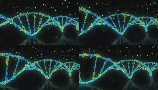 人类细胞  生物细胞 DNA  螺旋高清在线视频素材下载