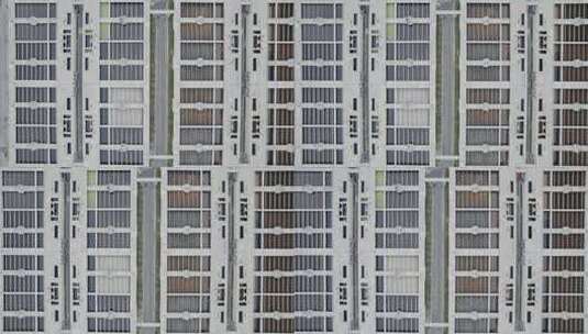 航拍污水污泥处理工厂工业园区高清在线视频素材下载
