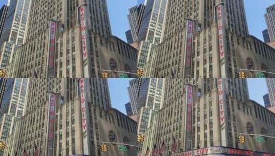 市中心的高层建筑高清在线视频素材下载
