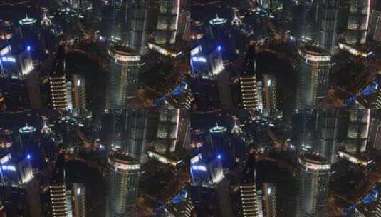 俯拍上海高清在线视频素材下载