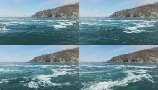 英国-苏格兰海岸-漩涡1-58高清在线视频素材下载