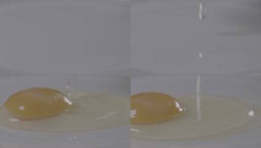 鸡蛋蛋黄蛋清打鸡蛋LOG素材高清在线视频素材下载