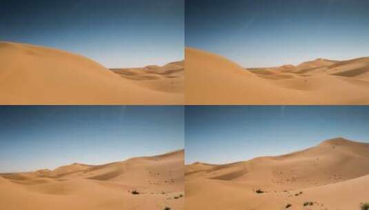沙漠全景高清在线视频素材下载