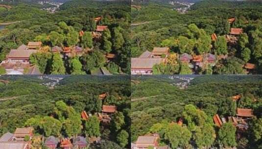 云南昆明金殿风景区 寺庙 深山古寺高清在线视频素材下载