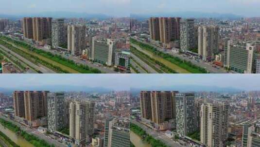 惠州博罗县城大景7高清在线视频素材下载
