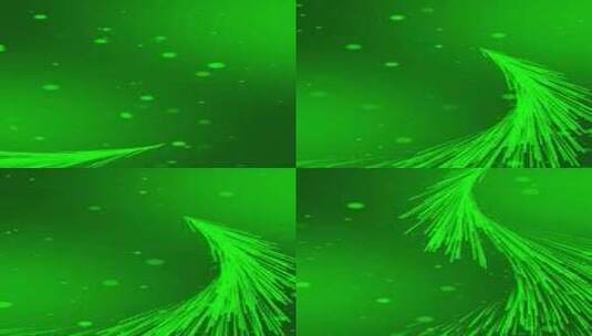 竖屏绿色粒子背景 竖版绿色生长粒子高清在线视频素材下载