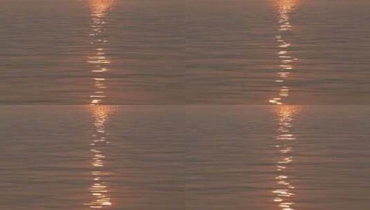 西湖湖面日落高清在线视频素材下载