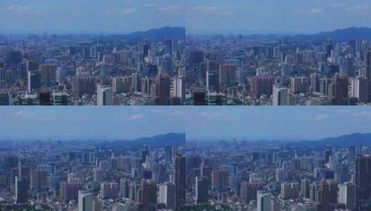 广州珠江越秀区高楼航拍高清在线视频素材下载