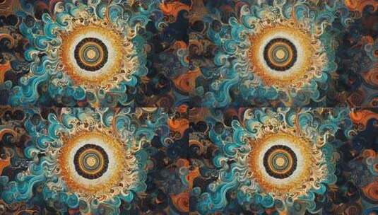 古代花纹 大唐纹饰 大唐盛世 古风 地屏高清在线视频素材下载