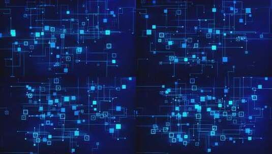 网络技术4K数字数据高清在线视频素材下载