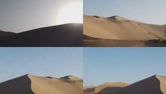 瞭望中国敦煌沙漠边疆风情高清在线视频素材下载