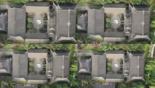 重庆关岳庙垂直俯拍素材高清在线视频素材下载