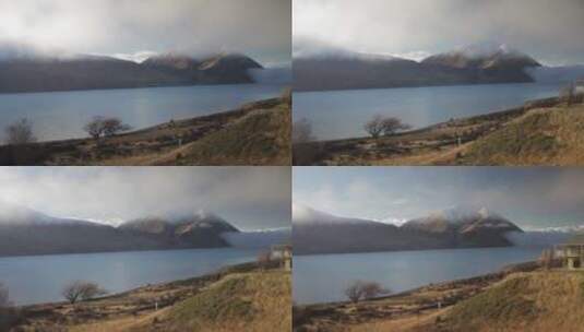 新西兰奥豪湖的延时高清在线视频素材下载