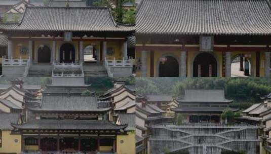 航拍仰山寺高清在线视频素材下载