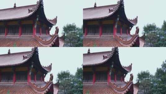 安徽九华山甘露寺视频素材高清在线视频素材下载