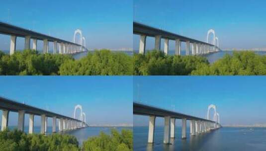水东湾大桥高清在线视频素材下载