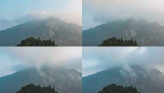 南岳衡山5A景点延时摄影4k高清在线视频素材下载