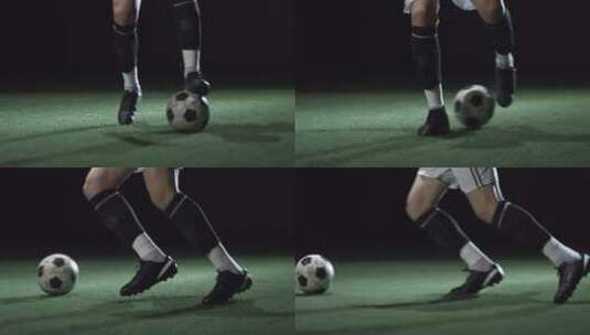 足球技巧训练高清在线视频素材下载