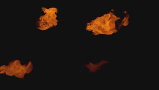4k魔法五彩烟雾火焰特效动画视频素材90高清在线视频素材下载