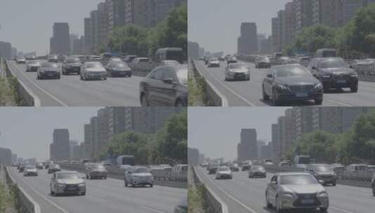 城市车流 城市出行 汽车行驶高清在线视频素材下载