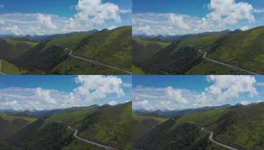 川藏线318国道高清在线视频素材下载