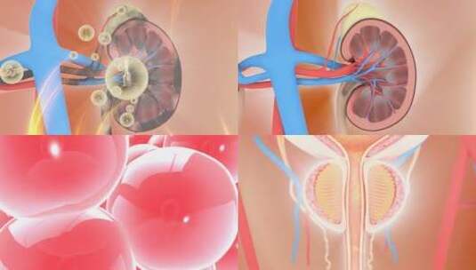 肾炎 肾虚 肾气不足 肾透支 肾细胞高清在线视频素材下载
