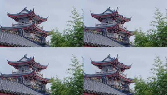 广东潮州古城建筑高清在线视频素材下载
