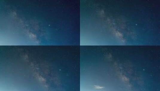 璀璨星空高清在线视频素材下载