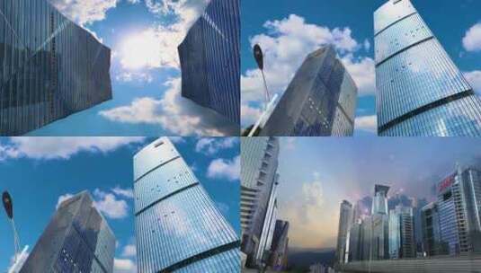 4K超清城市建筑延时视频素材高清在线视频素材下载
