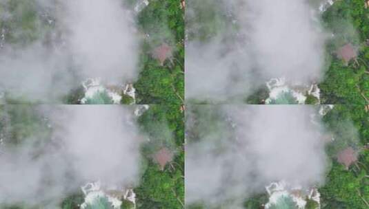 广西德天跨国瀑布高清在线视频素材下载