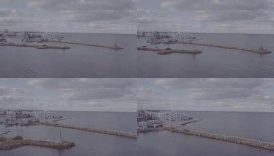突尼斯港口高清在线视频素材下载