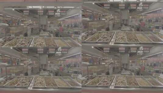 武汉超市购物展示高清在线视频素材下载